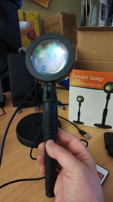 Sunset Lamp LED. Атмосферна лампа.