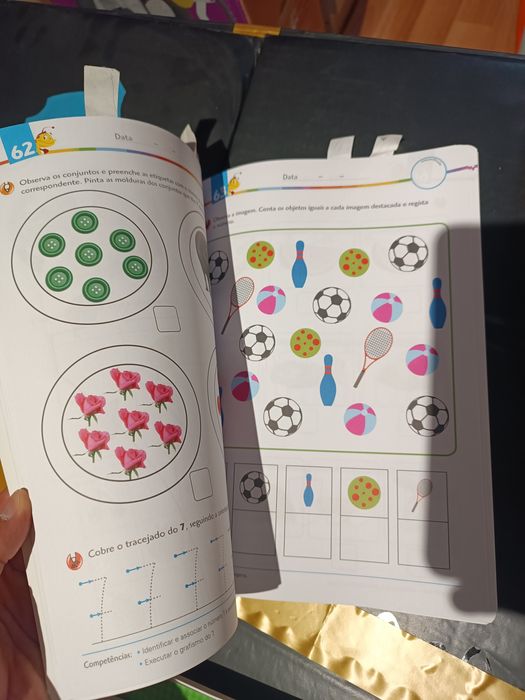 Conjunto de livros de atividades