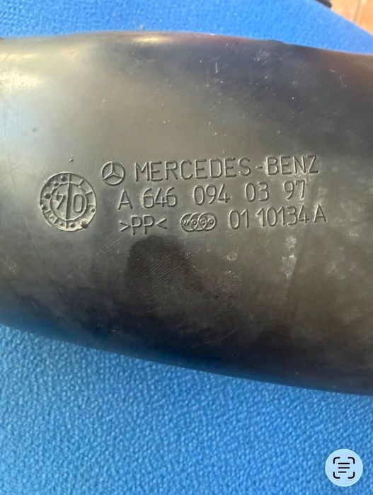 Tubo complementar entrada ar Mercedes CClass W203