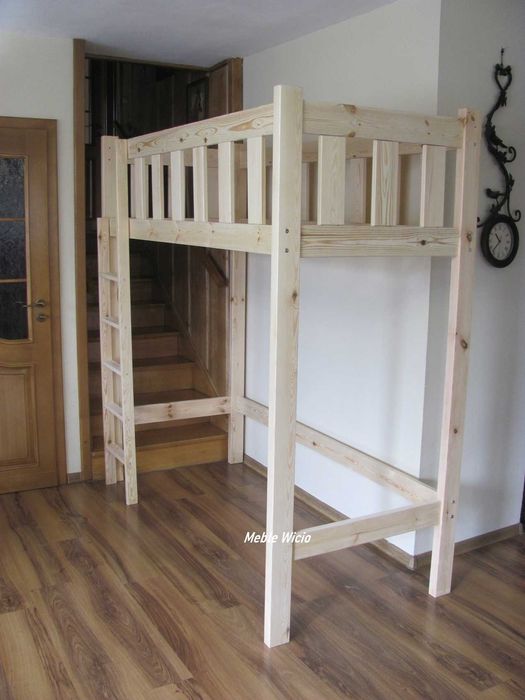 Nowe Łóżko piętrowe Antresola Potężne grube nogi od producenta.Wysyłka