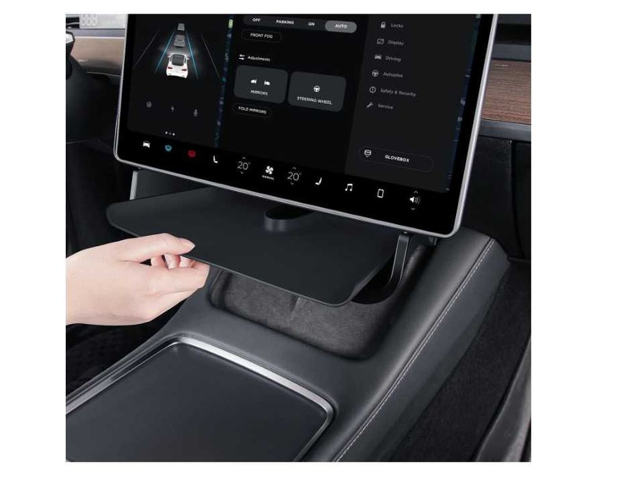 Uchwyt samochodowy Stojak Półka TOPFIT TESLA Y Czarny kod 616