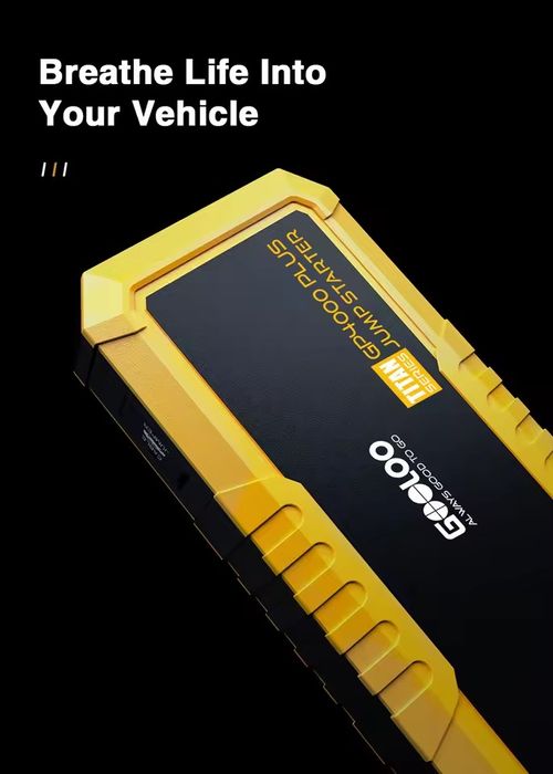 Бустер Power Bank  Пусковий  пристрій GOOLOO GP4000 Plus