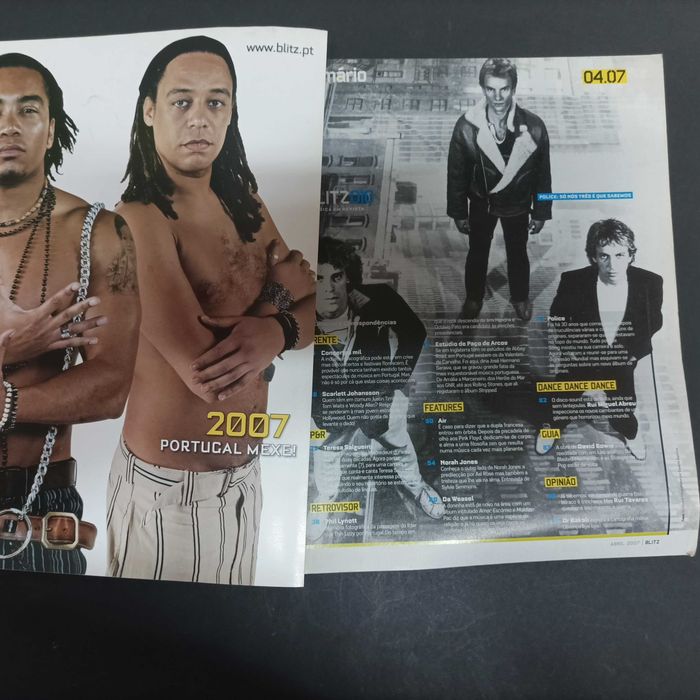 Revista Blitz Capa Da Weasel