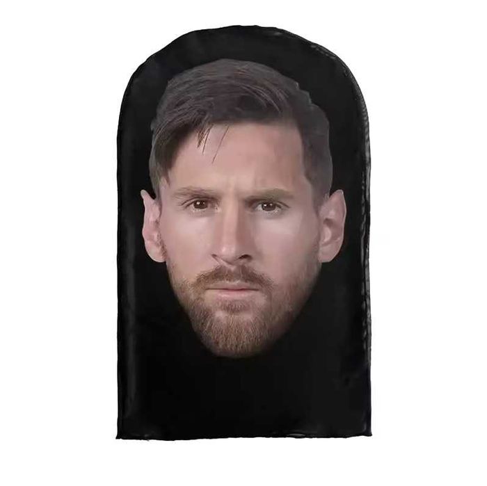 Maska Leo Messi Lionel Barcelona Siatka Przebranie Kostium Czapka NOWA