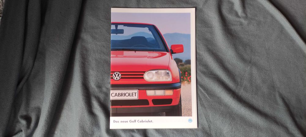 Prospekt Volkswagen Golf Cabriolet