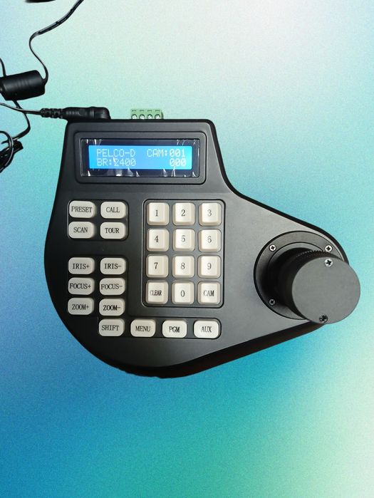 Kontroler klawiatury 3D do monitoringu