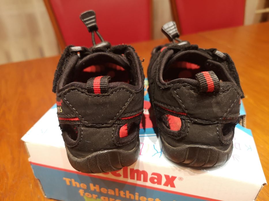 Buciki sandałki barefoot Feelmax Kiosku black r. 25 z Bosa Stópka