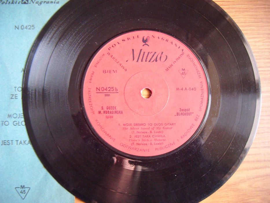 Zespół Blackout - płyta winylowa