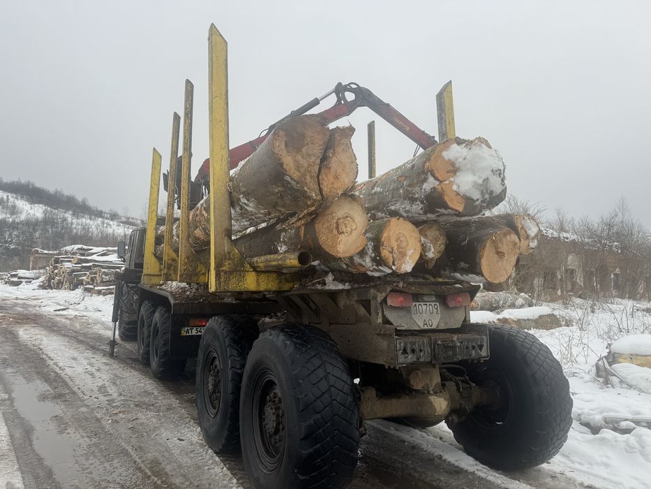 КамАЗ 4310 з маніпулятором(loglift130) лісовоз+причеп розпуск 6х6