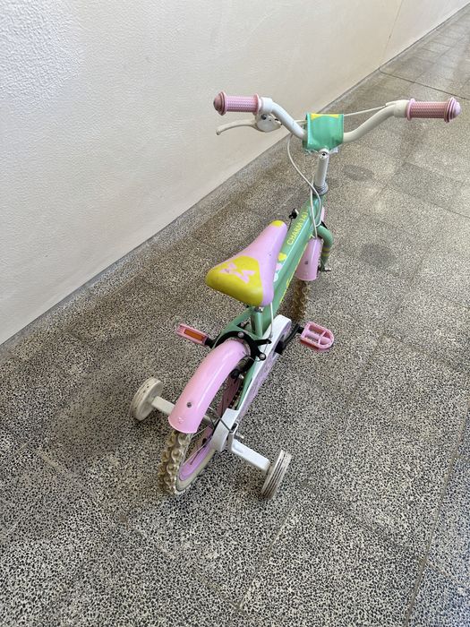 Bicicleta criança 14” com rodinhas