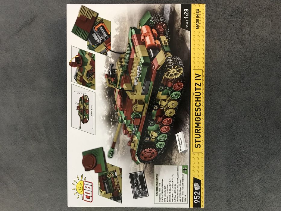 Klocki Cobi 2576 Czołg Sturmgeschutz lV