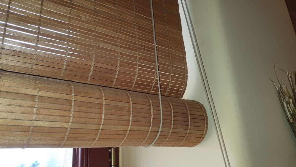 Rolety żaluzje  drewniane, oryginalny wygląd