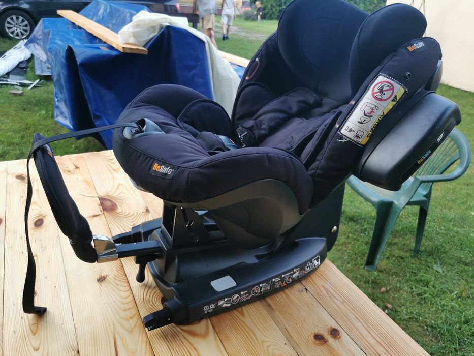 Fotelik Besafe izi kid X2 i-size jazda tyłem Izofix 0-18 kg