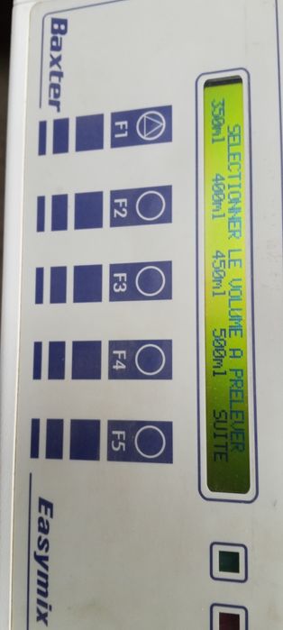 Baxter Easymix модель Optimix V3