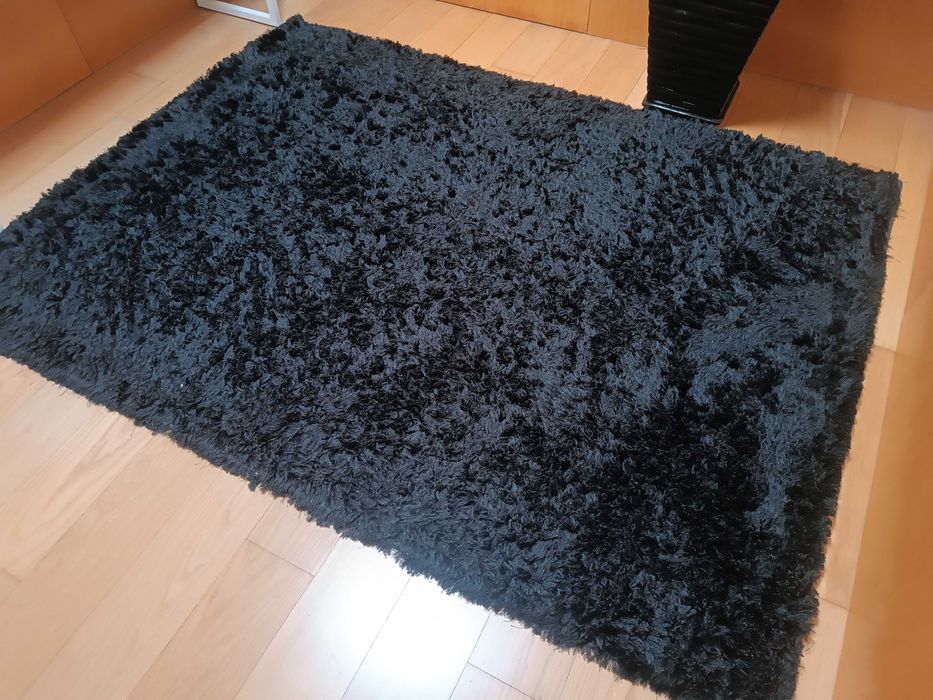 Carpete preta 1,94*1,46