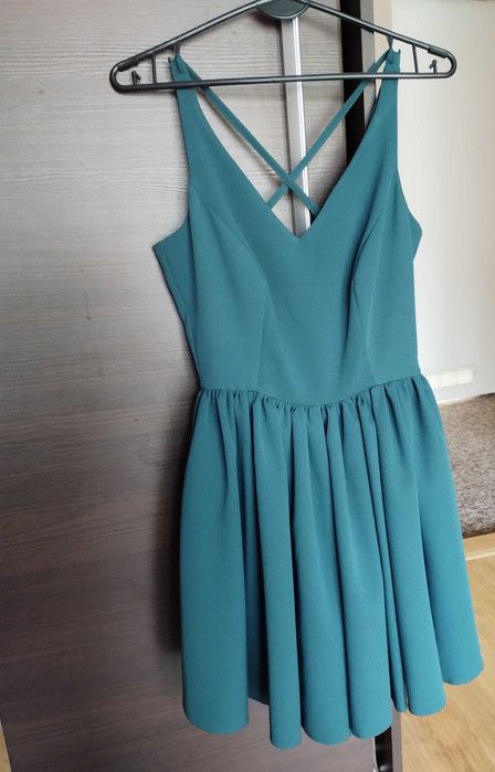 Sukienka butelkowa zieleń