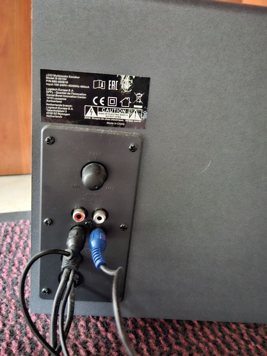 sistema som para pc logitech
