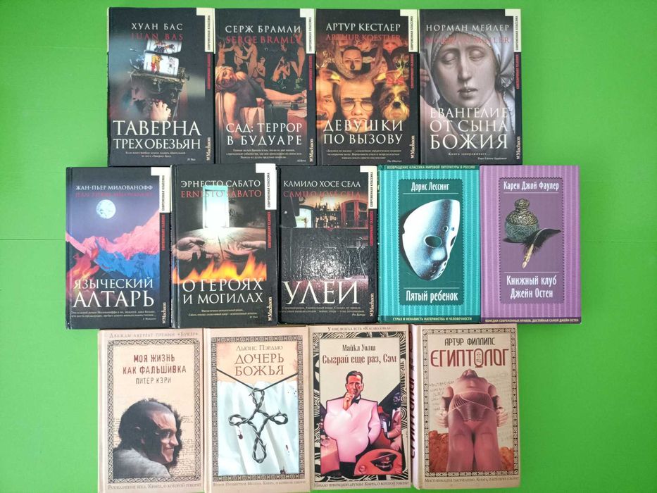 книги современных авторов и класиков 200кн. комплект