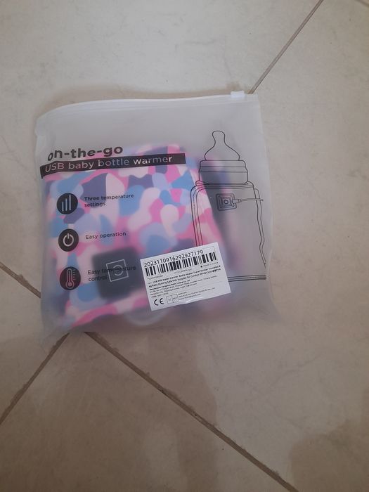 Aquecedor de viagem para garrafas e biberões usb