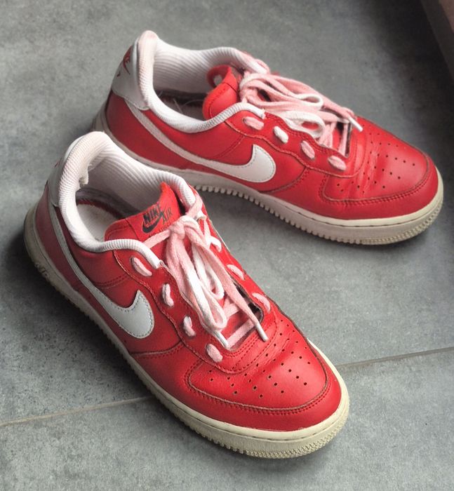 Nike Air - rozm.40, dł.25cm - czerwono-białe