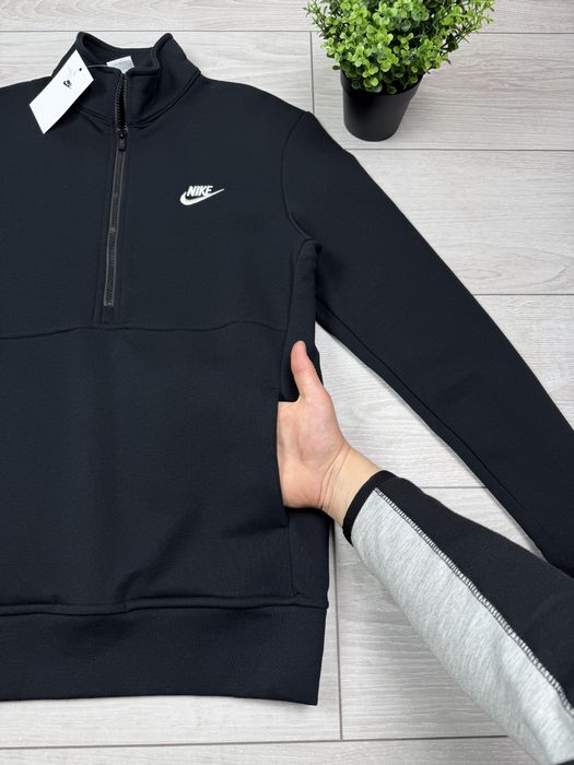 Кофта полузамок Nike зіпка найк half-zip зіп худі