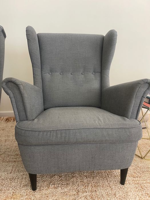 Poltronas STRANDMON e repousa pés ikea