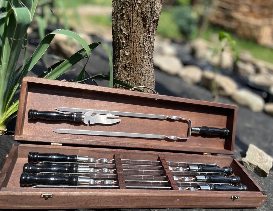 Подарунковий набір для чоловіка , шампур