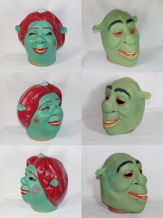 Маска Козак Фантомас Шрек Фиона Бетмен Джокер Обезьяна НЛО Кобра Крик