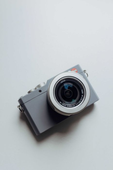 Leica D-Lux Typ 109 - szara - rzadki okaz - bdb stan - kompaktowy aparat foto
