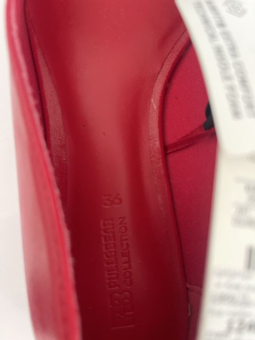 Мюлі червоні, 36 р. PULL&BEAR