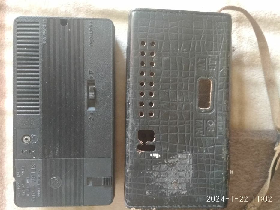 радіоприймачі SELGA-405, динаміки