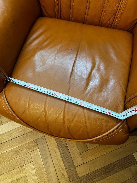 Шкіряне крісло бу.  Кожаное кресло