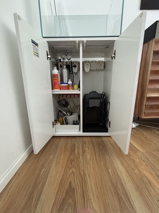 Kit Movel + aquario completo 60x40x40 + equipamento