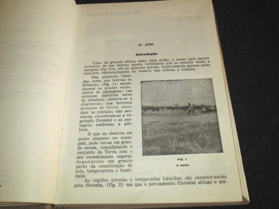 Livro Botânica Ensino Liceal Oliveira Maia