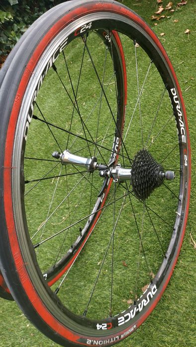Rodas Dura.ace C24 carbono