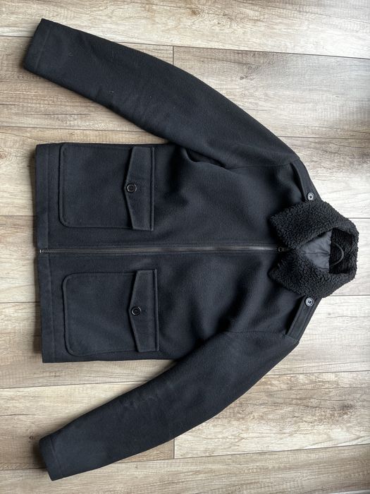 Wełniana kurtka krótki płaszcz Pier One S bosmanka