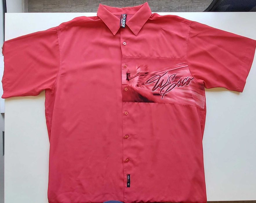 Гавайская рубашка кэжуал большой размер.