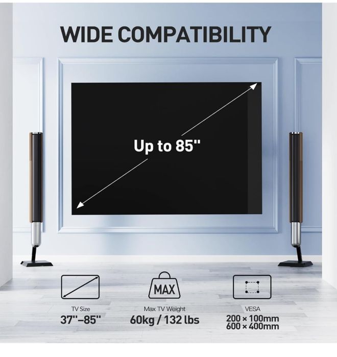 Uchwyt Ścienny do Telewizora 37-70 Cali
Uchwyt ścienny do telewizora p