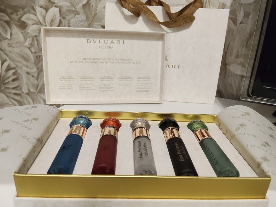 Парфюмированный набор Bvlgari 5*10ml