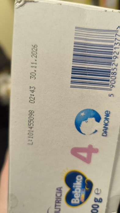 Bebiko Junior 4 uszkodzony kartonik