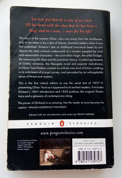 Oliver Twist - Charles Dickens