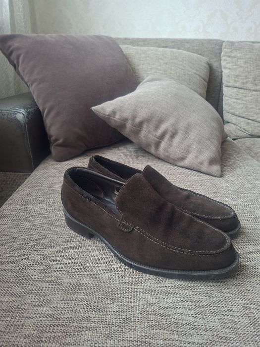 Туфлі чоловічі замшеві, італійські