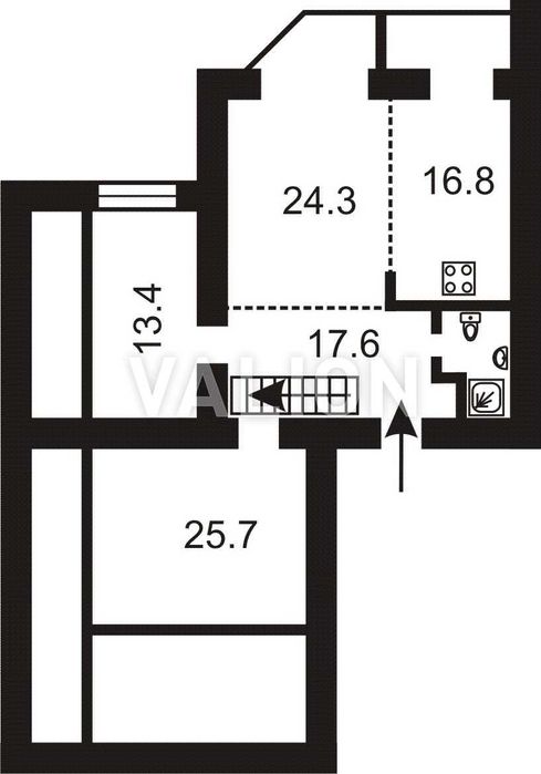 Багатокімнатна квартира за адресою (площа 218 м²) - Atlanta.ua - фото 20