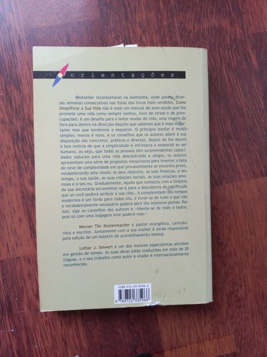 Vendo livro: como simplicar a vida