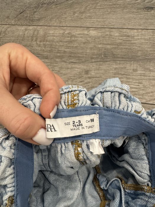Джинси zara блакитні 98 розмір, 2-3 роки