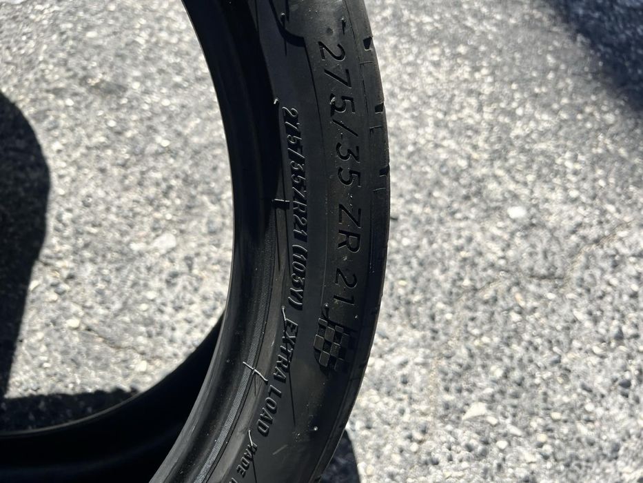 275/35/21 Michelin 2 pneus