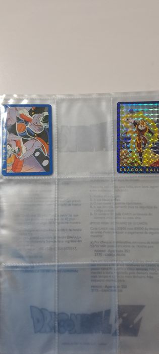 Dragonball Z cartas