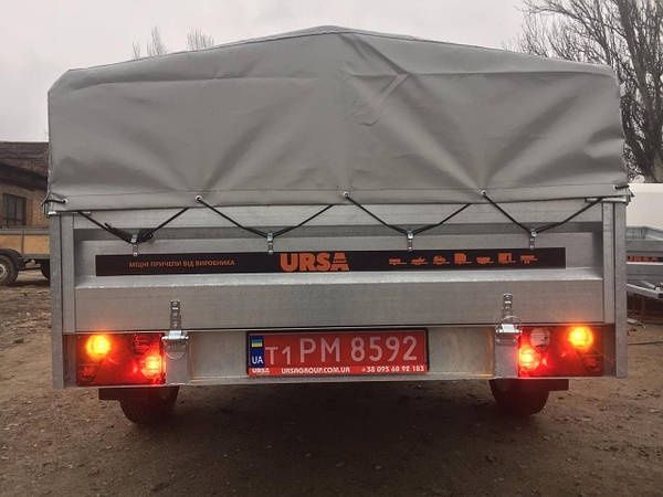 Прицеп причіп легкового автомобіля оцинкований