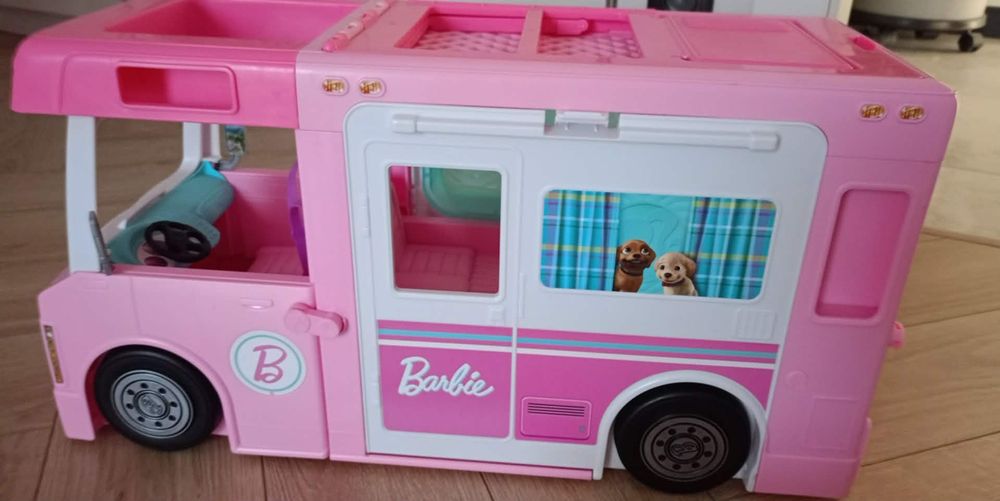 Barbie Kamper 3w1 Mattel GHL93 Camper