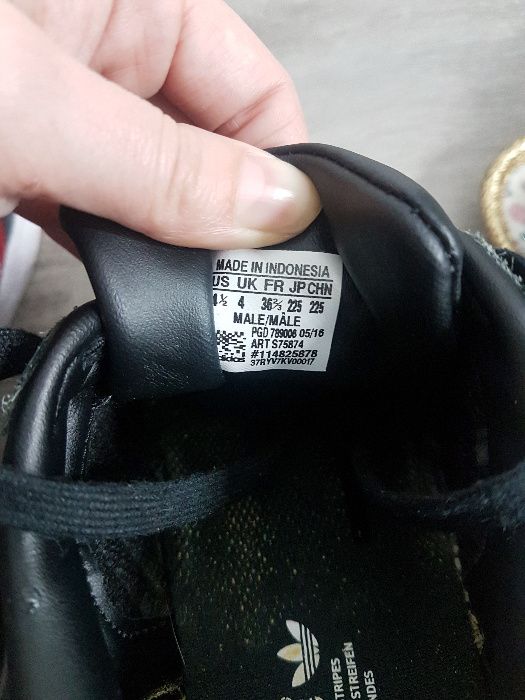 Sapatilhas/ Ténis Adidas Supertar ORIGINAIS, Nº 36